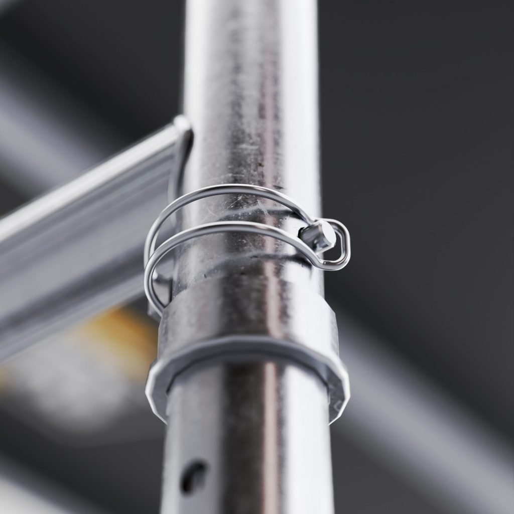 Pojízdné hliníkové lešení Handy Safe Guard — Custers — fotografie 3