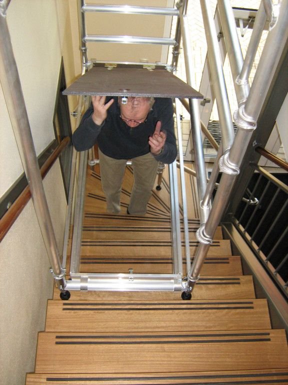 Schodišťové lešení (Staircase scaffold) — Custers — fotografie 3