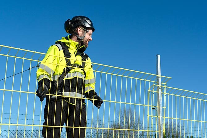 VT Ocelová bariéra (Protipádové mřížkované bariéry VT) — SafetyRespect — fotografie 2
